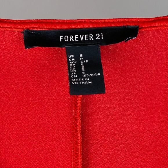 Red Babydoll Dress - Picture 5 of 5